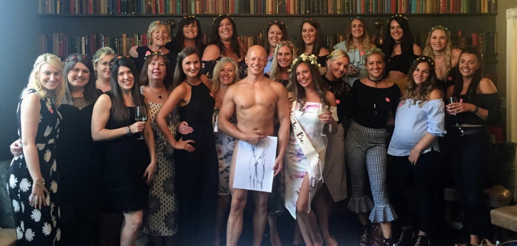 Hen Party Life Drawing Hero